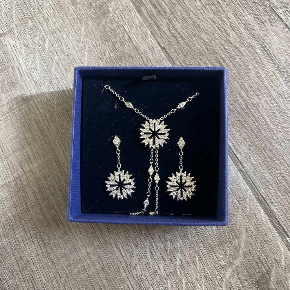 Swarovski Silver Jewelry Set